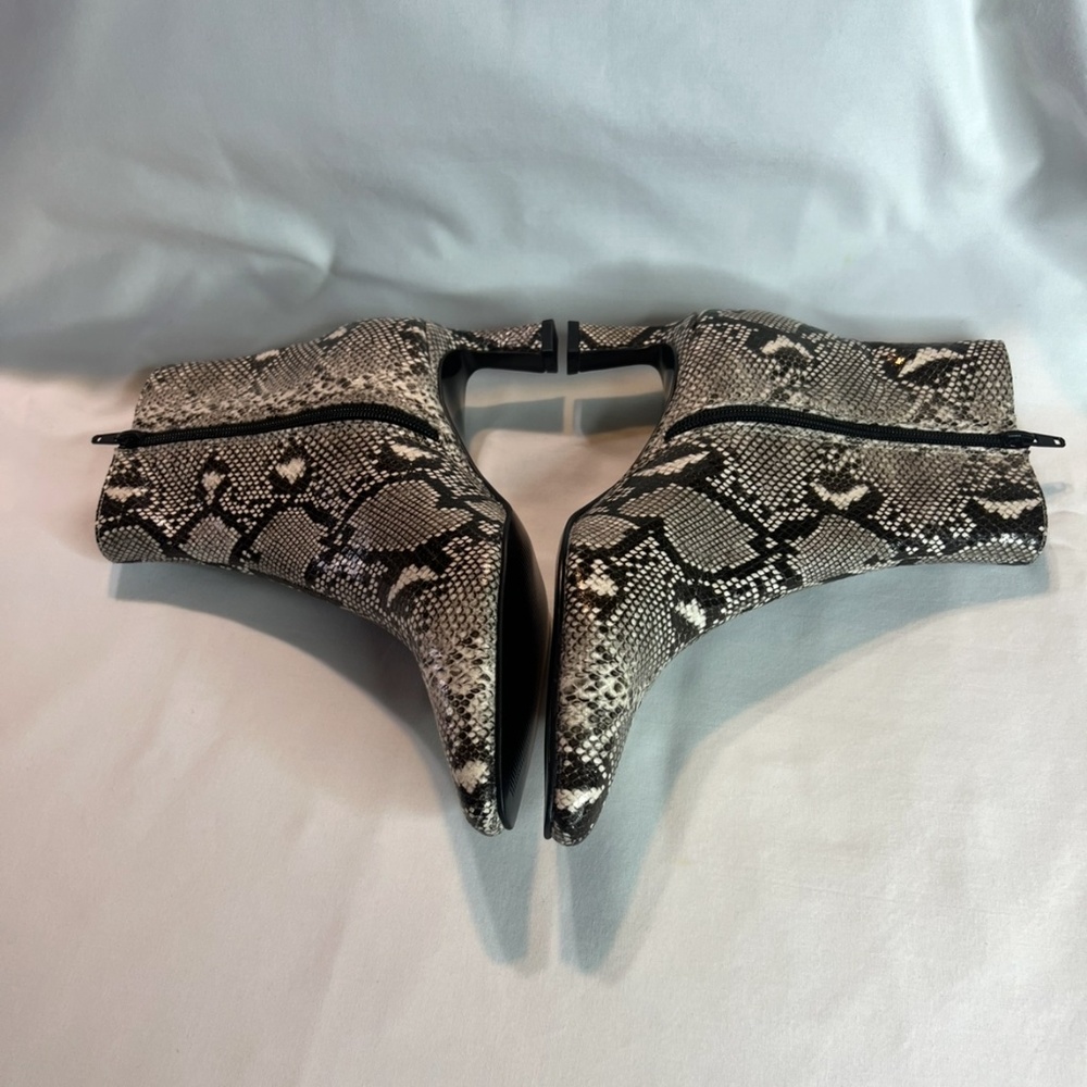Steven Madden Python Ankle Booties 7.5